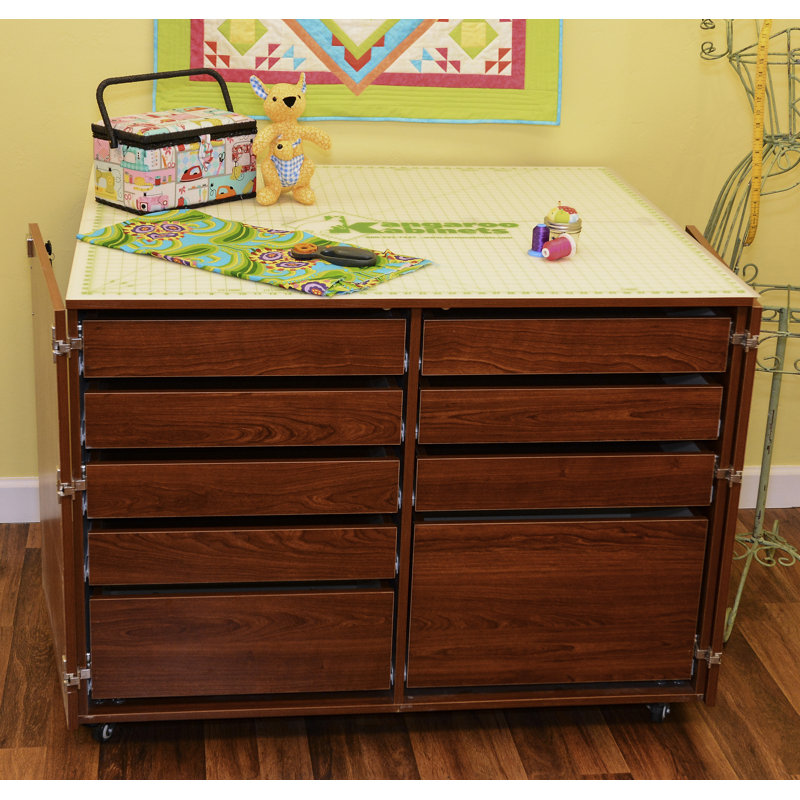 Arrow Sewing Dingo Storage and Cutting Table by Kangaroo Sewing